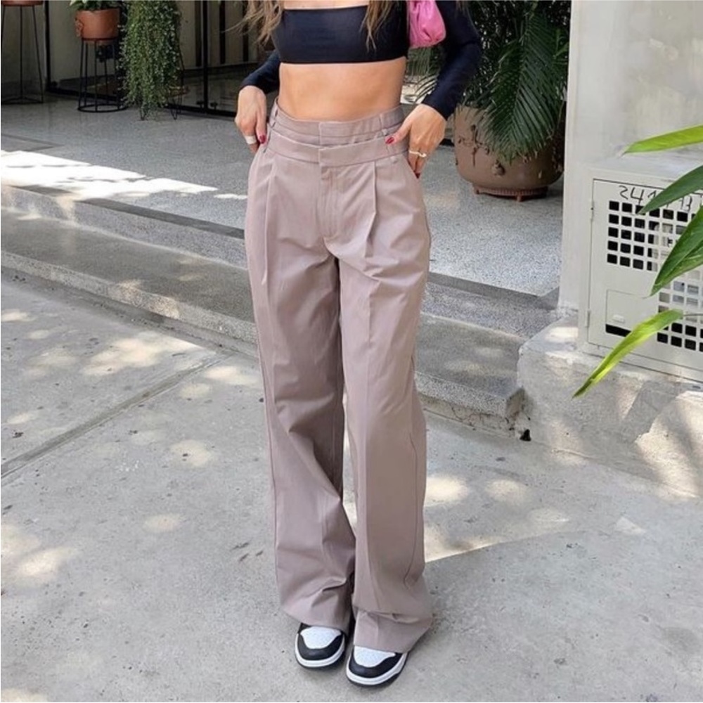 New double waisted trousers